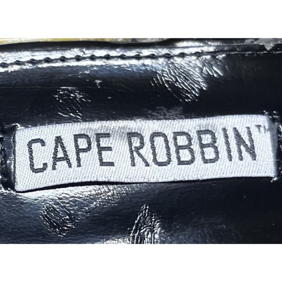 Cape Robbin Momo 3 Rainbow Platforms Snake Print Black Strappy Sandal Women's 6 - Picture 6 of 9